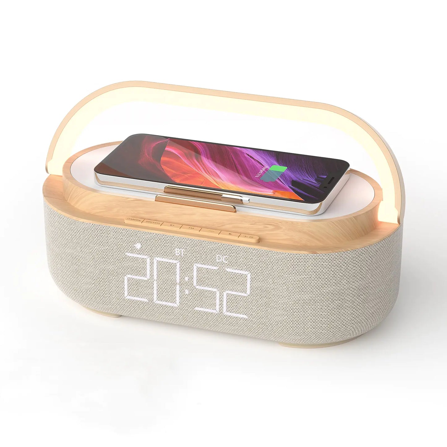 Wireless Charging Alarm Clock